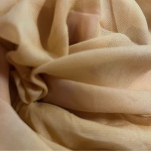 Mustard yellow shawl - very lightweight